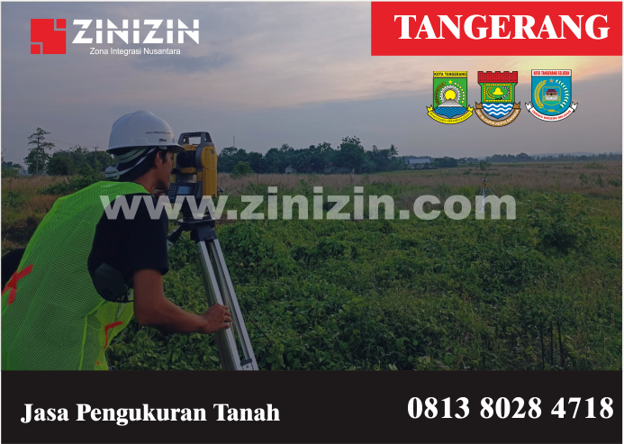 jasa pengukuran topografi kontur elevasi lahan di tangerang